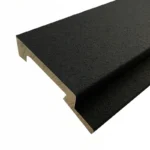 Zakończenie lewe Roca Onyx Black 6,9x2x270 LAMELIO